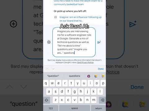 HACK your coding interview prep with Google Bard AI #GoogleBard #GoogleBardAI #codinginterview