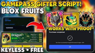 [BEST🐲] GamePass Gifter Script Blox Fruits Script! 🔥 | NO KEY • UNDETECTED • OVERPOWERED