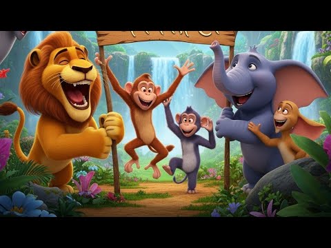 Yaron ke sang duniya jannat h🤩❤ | Friendship | | kids song | | Hindi rhymes |  |Happyminds kids |
