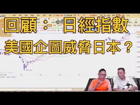 上期回顧：日經指數持續看淡 美國發信企圖讓日本乖乖聽話？【2025/09/22直播精華】