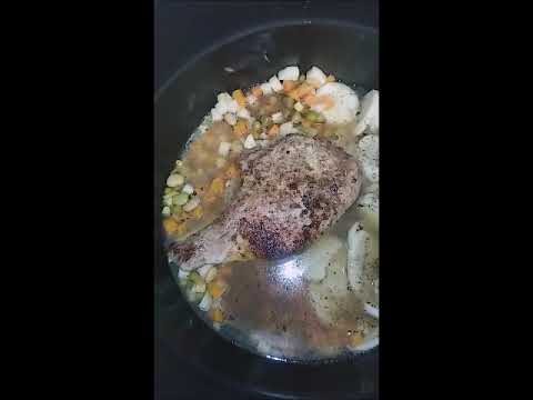 Veal Chop Power Pressure Cooker Dinner