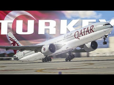 Microsoft Flight Simulator TERRIFYING 777-300 11 hour full flight to Turkey