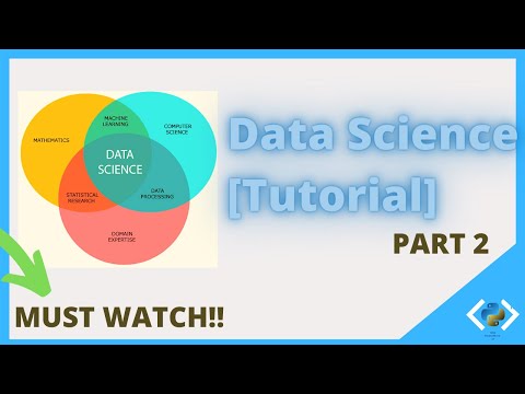 Data Science [Tutorial] 🌟 Data Science For Beginners - Learn Data Science [Course] - Part #2 (2020)