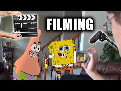 How I FILM for Spongebob In Real Life (Weekly Vlog #2)