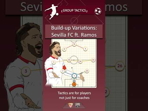 How #SevillaFC build up effectively with #SergioRamos