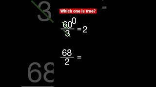 Tricky math: Simplify fraction #trickymath #fraction #fractions #shorts