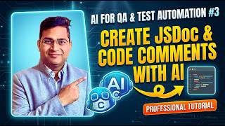 AI for QA & Test Automation #3 | Create JSDoc & Code Comments with AI