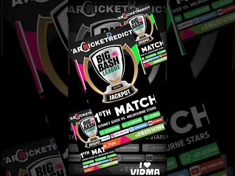 #bigbashleague2024 #SYDNEYSIXERVSMELBROUNESTARS 11TH & 12TH MATCH #Bbl #Perthvsbrisbane
