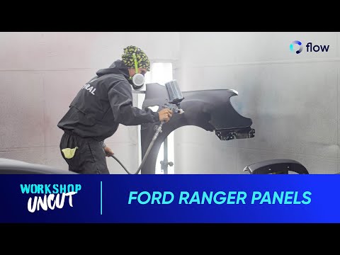 Workshop Uncut | Painting a Black Ford Ranger
