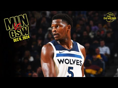 Minnesota Timberwolves Full Team Highlights vs Warriors  | Dec 6, 2024 | FreeDawkins