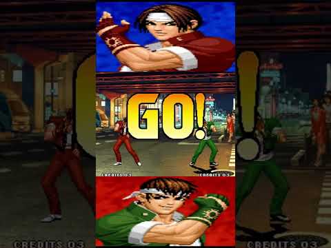 shingo Yabuki vs kyo Kusanagi #thekingoffighthers #kof #kof98 #arcade #arcadechallenge
