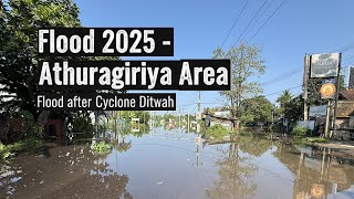 Flood 2025 – Athurugiriya Area | Heavy Rain Situation