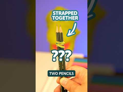 Why Did I Strap Two Pencils Together #drawingtutorial #drawing #tutorial #art #howtodraw #stepbystep