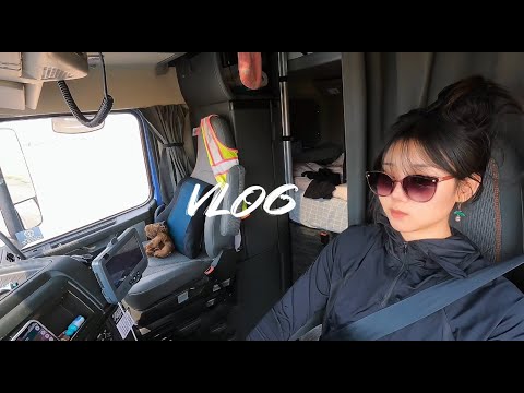 Vlog 北美女司机日常 我有乘客了