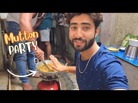 Aaj Dosto Ke Saath Mutton Party Ka Maja Liya 😍