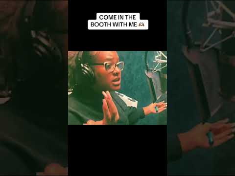 Come in the booth with me ! #recordingartist #vocalist #freestyle #singers #viralshorts #livedj