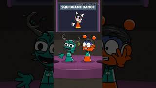 Who's the WINNER in SQUID DANCE #shorts #sprunki #squidgame