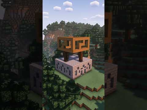Minecraft Build Ideas - Square House #shorts #minecraft #minecraftbuild #minecraftshorts