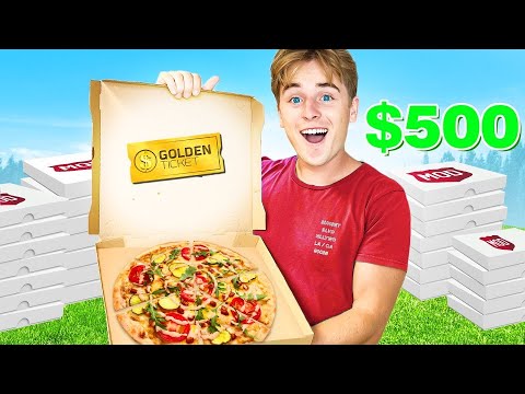 Find The Golden Ticket Win $500!