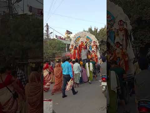 Maiya ki vidai 😭 #viral #maa #durgapuja #shortvideo
