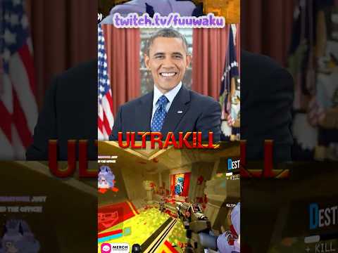 THE PRESIDENT IS BUSY PLAYING ULTRAKILL?!!