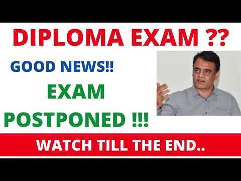 ALL UNIVERSITY UPDATE | diploma exam | diploma exam update 2020