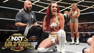 FULL MATCH: Jacy Jayne wins title after Culling betray Tatum Paxley: NXT Gold Rush 2025 highlights