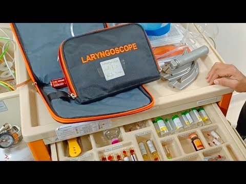 Introduction to crash cart.#anesthesiatechnology #anesthesiology class taken on crash cart .
