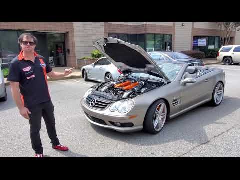Pressertech M113k 722.6 transplant into SL500. Eurofed, Race IQ,  and Pressertech joint project.