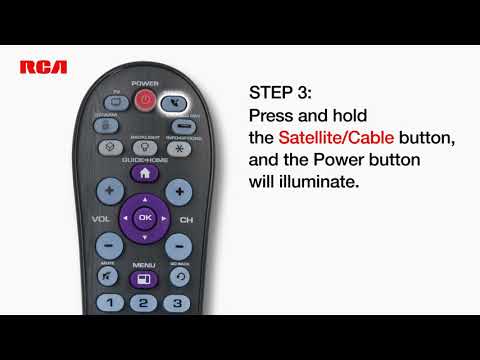 RCA Remote Program Cable Box v2 HI