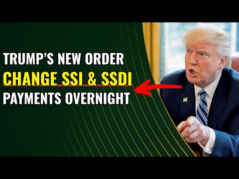 Trump’s New SSA Order Could Change SSI & SSDI Payments Overnight