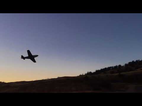 Parkzone P-51D BL flight