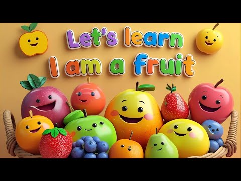 I Am a Fruit 🍎 |  Fruits for Kids | MiniMinds Educational Video