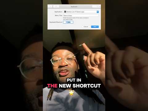 How To Make Custom Shortcuts For ANY DAW (Mac) ⌨️