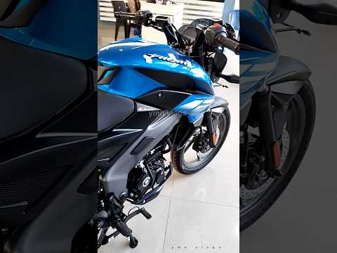 brand new bajaj NS 125 blue color 🔥 🔥 bike #foryou #video @ymnvlogs