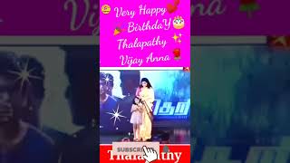 Thalapathy Vijay Birthday Wish | Happy Birthday Vijay Anna | Birthday Wishes to Beast Vijay #Shorts