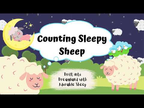 🌙 DRIFT OFF TO SLEEP | Counting 10 Sheep 🐑 Kids Meditation 💤 Learn to Count