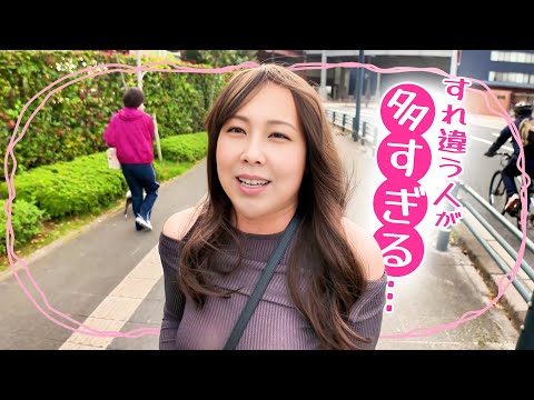 【ノーブラ主義】大晦日にノーブラ散歩💓今年最後で過去最多の視線にドキドキ≪25日目≫