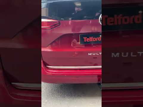 Volkswagen T7 Multivan Towbar installation with dedicated electrics and coding at Telford Towbars