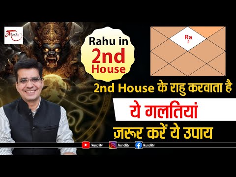 Rahu Dusre Ghar me | Rahu Remedies | 2nd House के राहु करवाता है ये गलतियां, ज़रूर करें ये उपाय