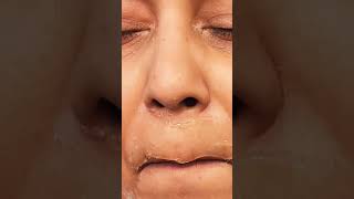 Upper lips waxing#shorts#likesubscribe