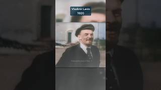 Rare footage of Vladimir Lenin from 1920 in color