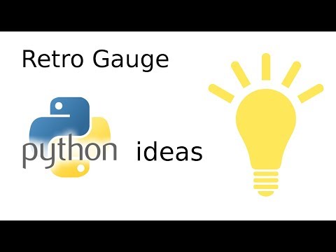 Python Ideas Retro Gauge