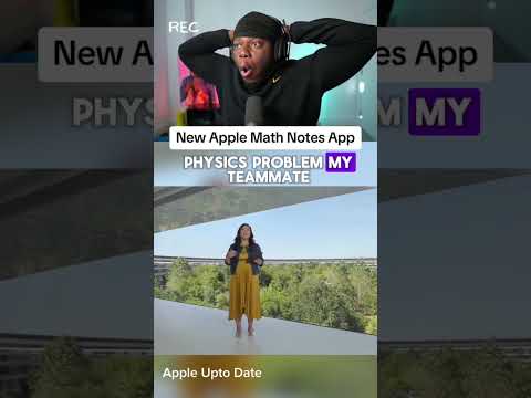 Apple Introduces Math Notes App | #ios18 #tech #wwdc24 #iphone #fyp #math #apple #ai