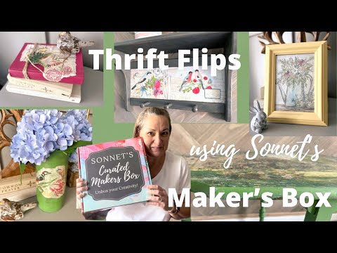 5 Thrift Flips | Sonnet's Makers Box