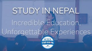 Study in Nepal and Open Doors to Excellence