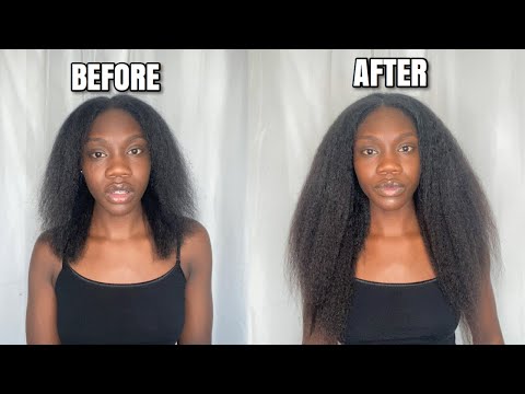 Clip-in Unboxing, Tutorial and 2 Week Review | Better Length Hair| No Tension Method