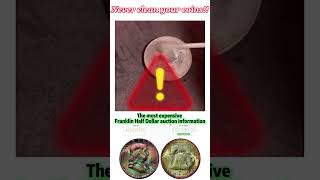 Don't destroy your chances of getting rich #coin #dollar #coincollecting #treasurehunt #rarecoins