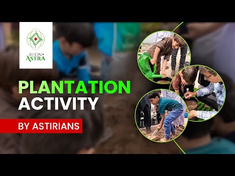 Green Pakistan 🌱 | Plantation Activity by Astrians at RUDN Astra