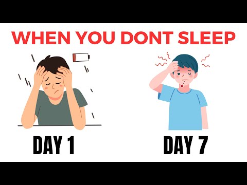 What Happens To Your Body When You Don't Sleep Enough For 7 Days?